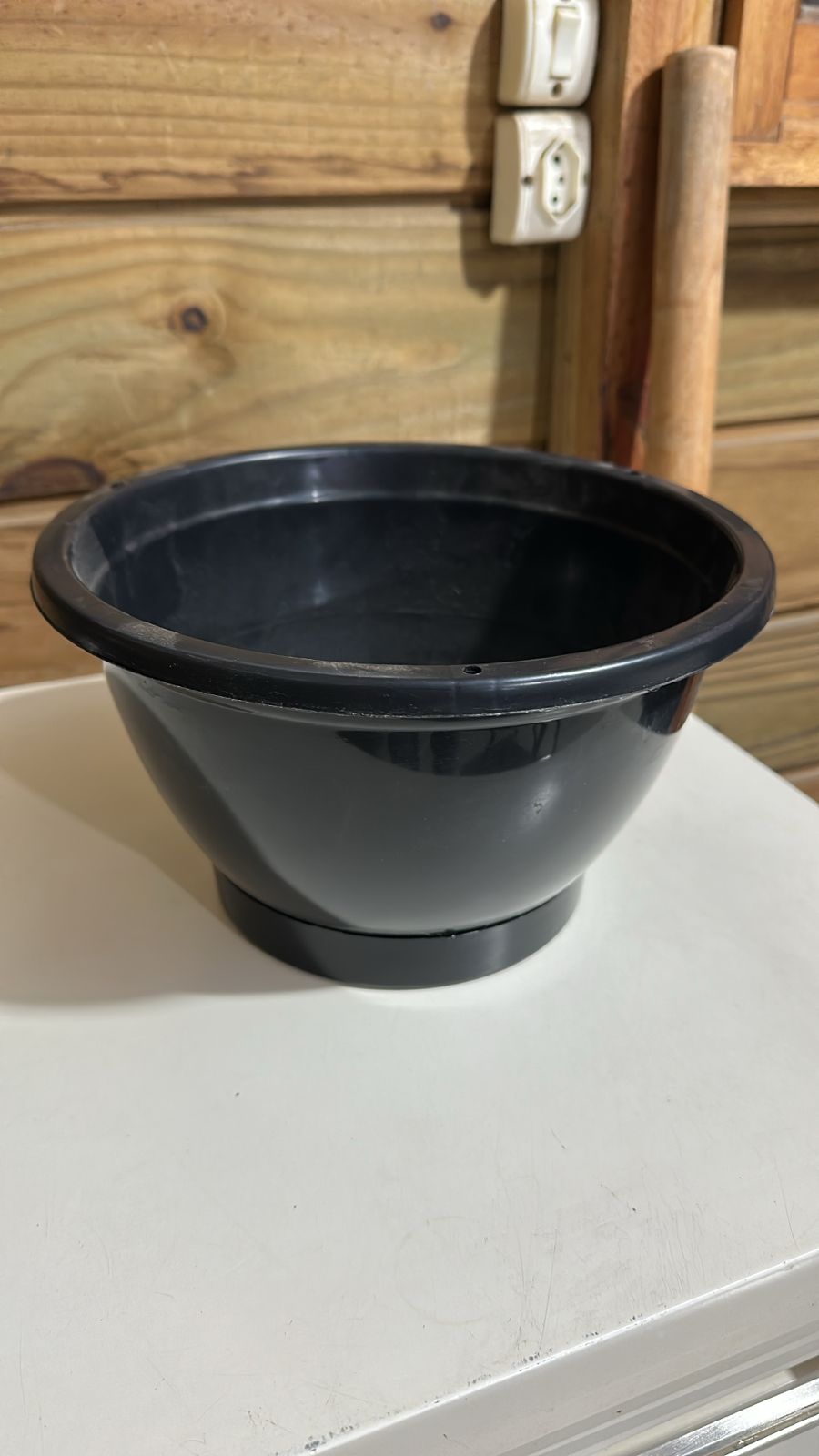 Vaso/Cachepô Flores Plástico 